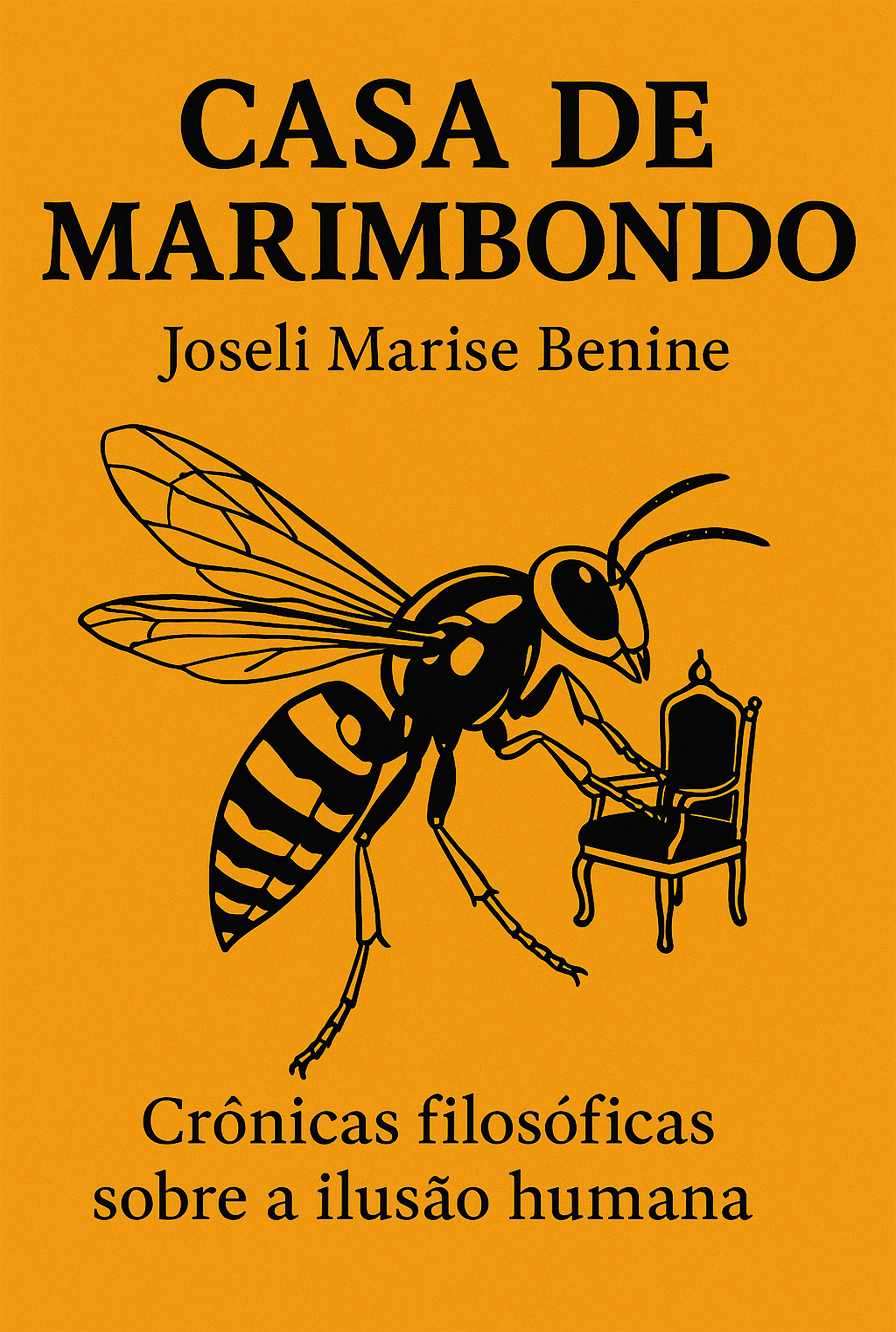 Capa do livro Casa de Marimbondo